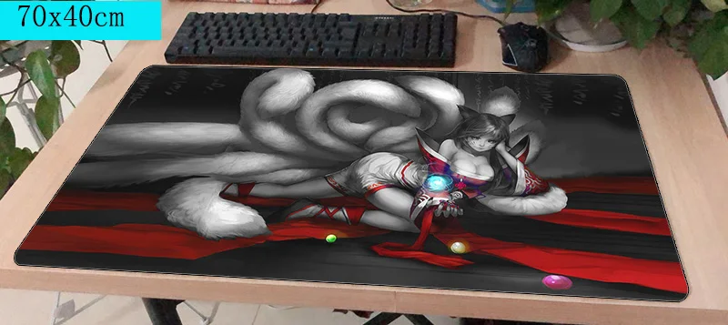Коврик для мыши Ahri игровой компьютерный коврик большой популярный эргономичный