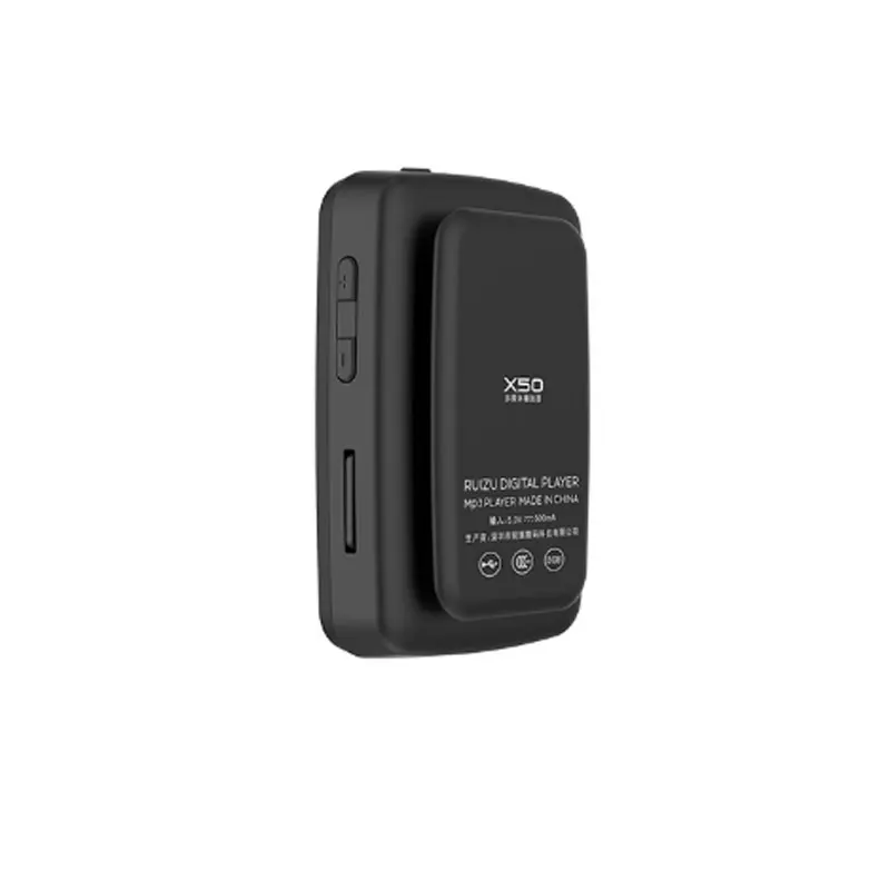 RUIZU X50 Спорт Bluetooth MP4 музыкальный плеер Регистраторы FM радио Supprot SD карты клип MP34player