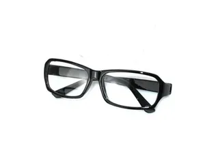 Haikyuu Tsukishima kei Eyewear Black Frame очки в стиле Косплей