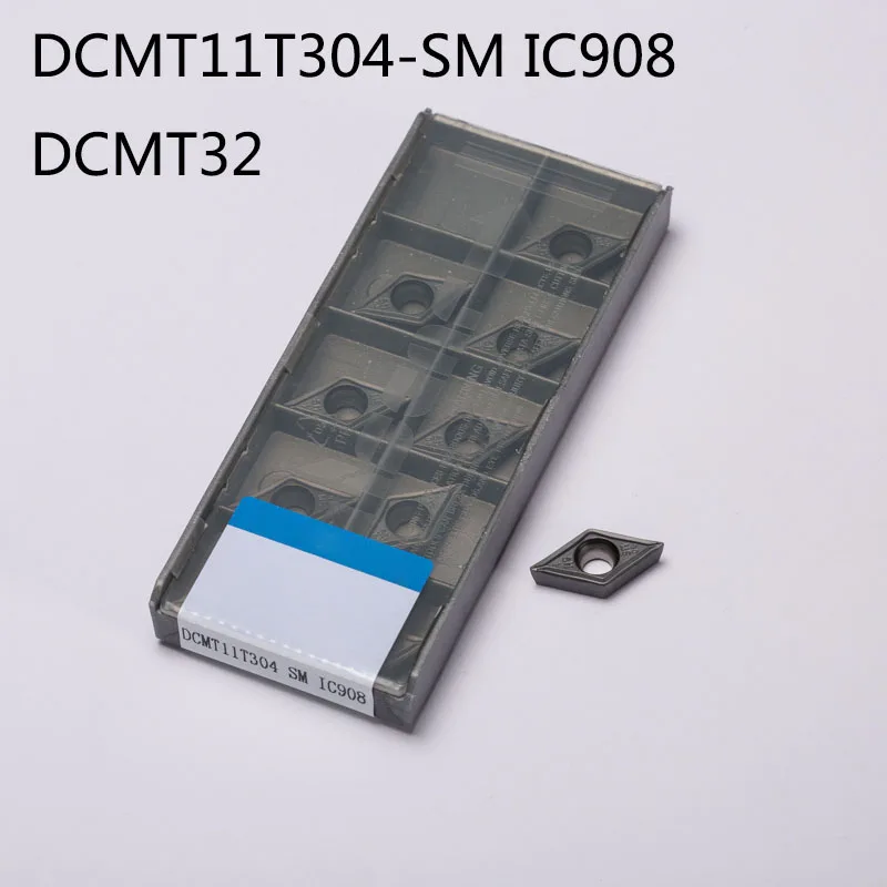 SWIS DCMT11T304 SM ic908 dcmt32.51 вставки скидки твердого сплава внешний Токарные станки