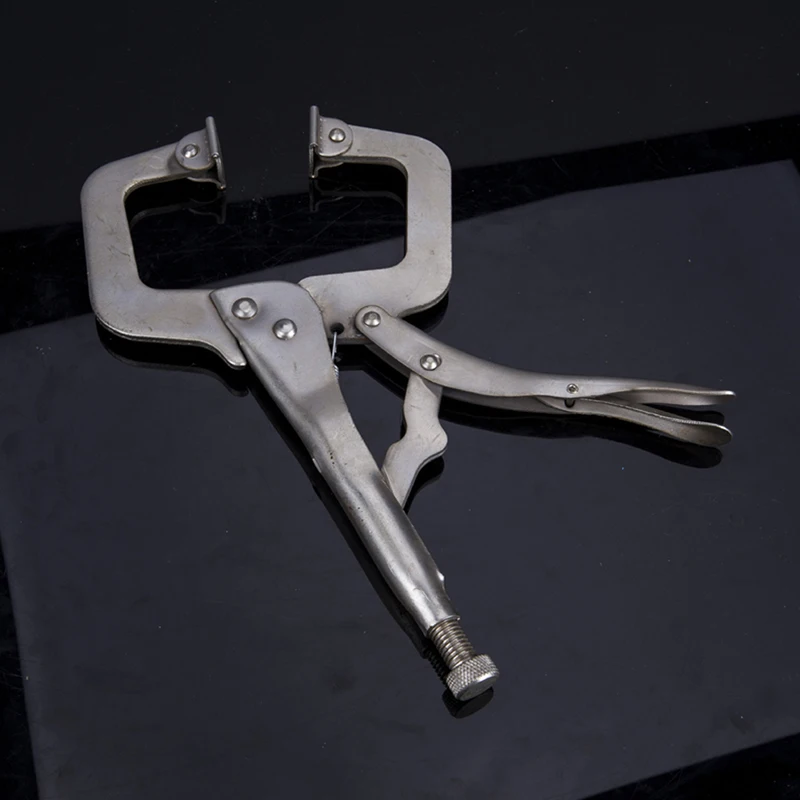 Прямая поставка легированная сталь C-образный зажим Блокировка ручки сварочные