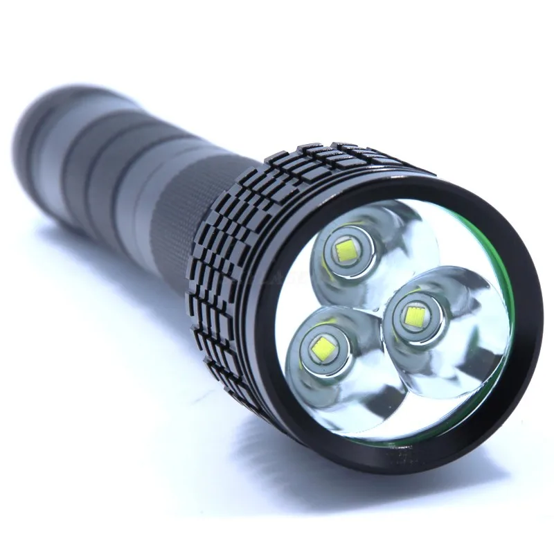 Новый суперъяркий электрический фонарик 6000 лм светодиодный 3 * XM L T6 с 5 режимами 3T6