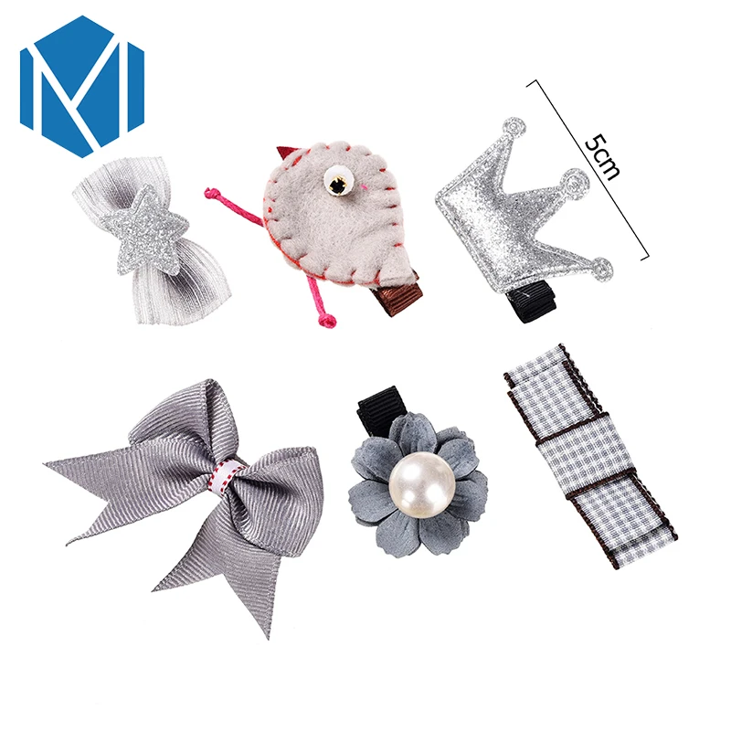 M MISM/6 шт. корейские аксессуары с героями мультфильмов для маленьких девочек