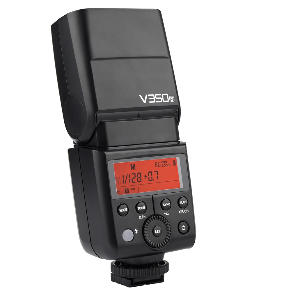 Godox V350S 2 4G ttl вспышка для фотокамер Speedlite HSS 1/8000 s Вспышка со встроенным 2000 мА/ч
