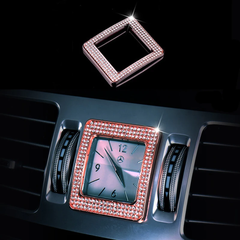 Серебряный золотой бриллиантовый стиль крышка корпуса часов для Benz E класс W212 14-16& CLS класс C218 12-15& S класс W221 10-12
