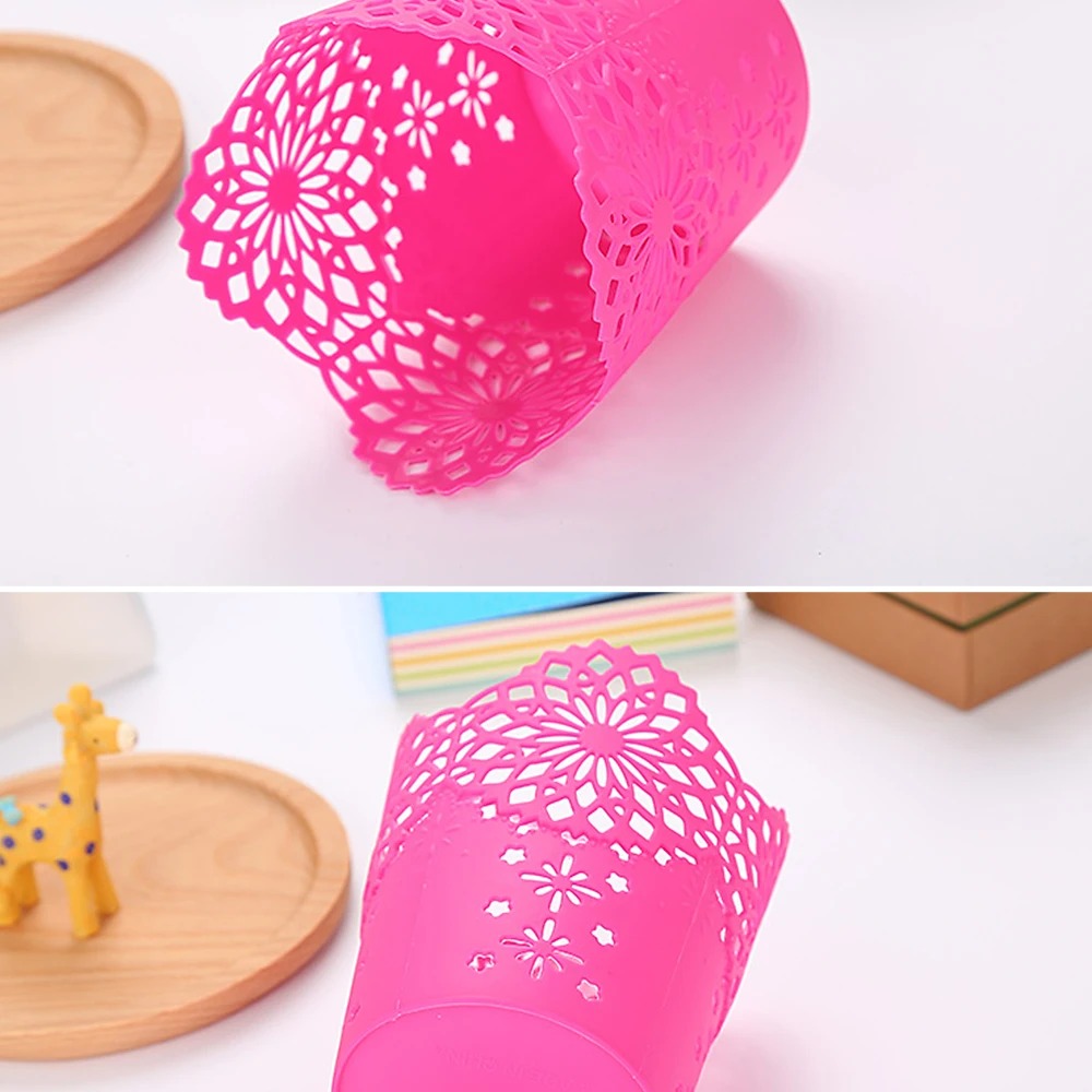 Карандаш для ручек и карандашей 1 шт. мини контейнер полый косметический горшок