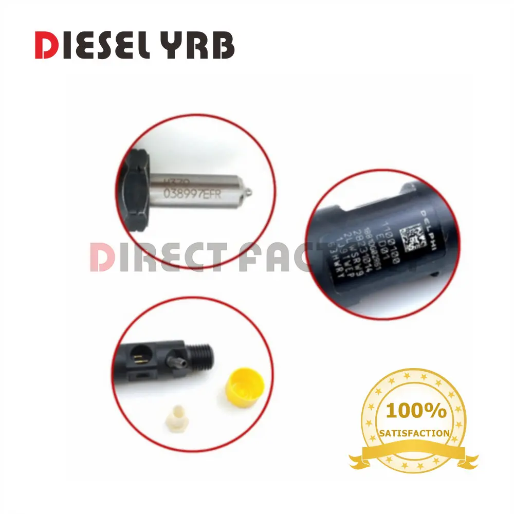 4 шт. Оригинальный Новый Common rail Инжектор 28231014 для Great Wall Hover H6 1100100 ED01