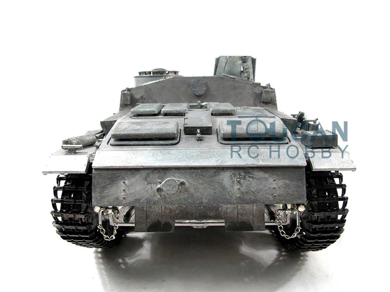100% Металл Mato 1/16 Stug III RTR RC Танк инфра отдача ствола металла цвет 1226 TH00665|rc tank infrared|rc