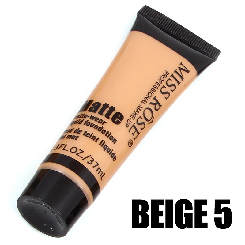 03 BEIGE 5 Натуральный базовый жидкий матовый базовый макияж водонепроницаемый стойкий консилер для лица базовый продукт косметика для восстановления макияжа лица TSLM1 - Цвет: 03 BEIGE 5