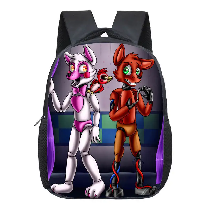 Рюкзак Five Nights At Freddys, детские школьные сумки, детский рюкзак Fnaf, сумка для детского сада, рюкзаки с медведем Freddy Fazbear - Цвет: 12FLD14
