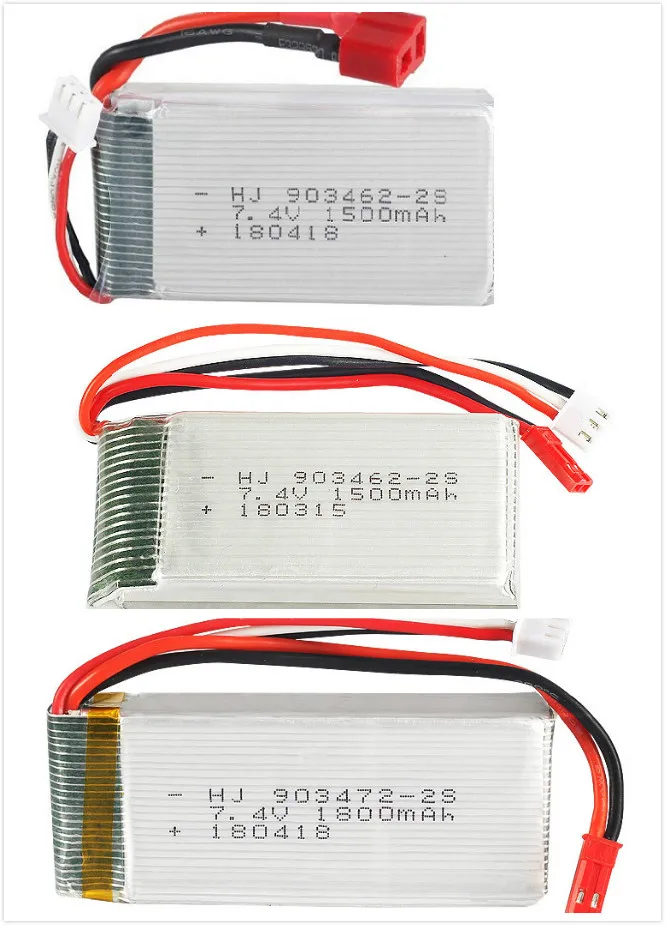 Ewellselling 7 4 V 1500mah 1800mah 20c литий полимерный аккумулятор для WLtoys L959 L969 L979 L202 L212 Машинки