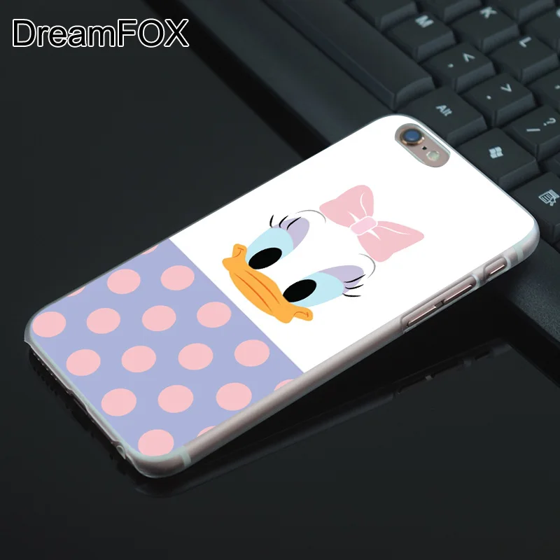 K065 Donald Duck Transparent Hard Thin Case Cover For Apple iPhone 11 Pro XR XS Max 8 X 7 6 6S Plus 5 5S SE 5C 4 4s |