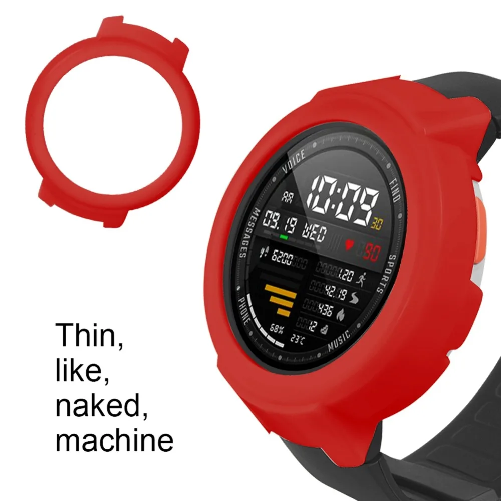 3 в 1 силиконовый ремешок для смарт часов Huami Amazfit Verge + Защитная пленка