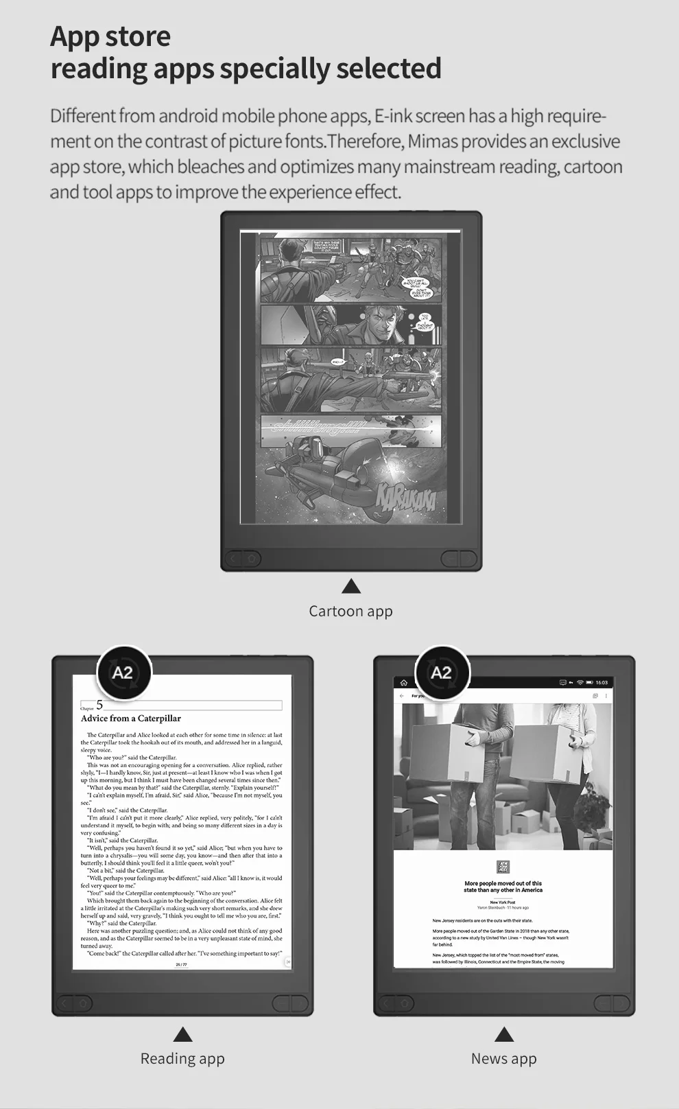 Отправить от нас Likebook Mimas 10,3 дюймов для чтения электронных книг передний светильник Andord для чтения электронных книг почерк с карандашом и крышкой