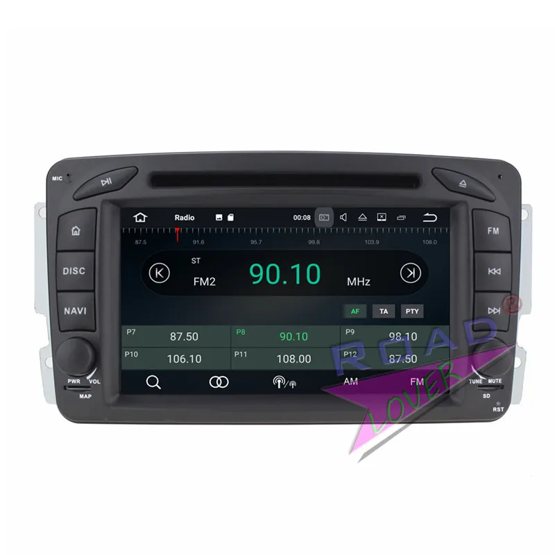 TOPNAVI 2G + 16GB Android 7 1 автомобильный dvd-плеер для Mercedes-Benz C Class W203/CLK-C209 W209/Viano/Vito W639/Vaneo