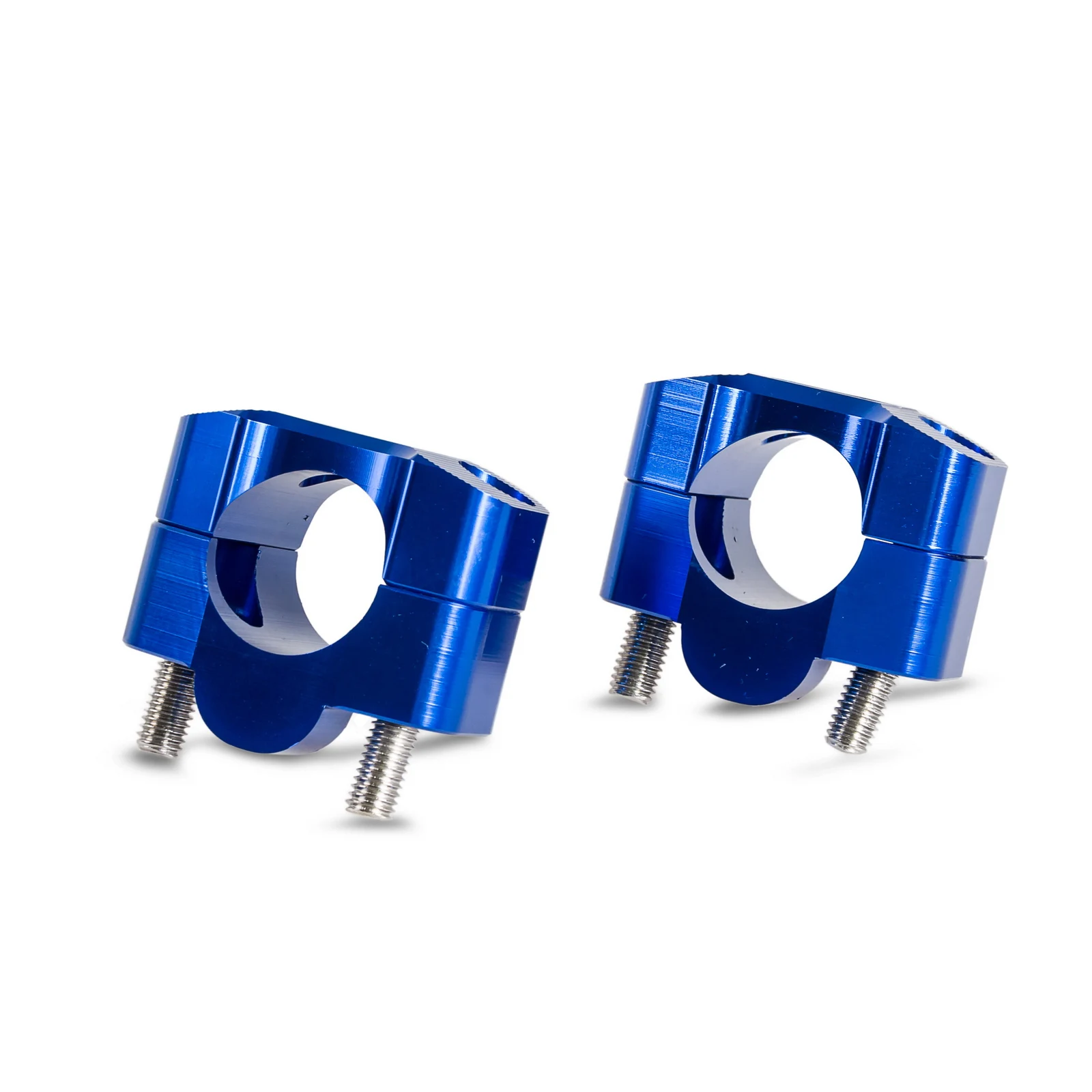 Синий 1 1/" 28 мм мотоциклетный Руль Riser Clamp для KTM Honda Для Suzuki Kawasaki для Yamaha 125 150 250 350 450 530 Pit Dirt Bike - Цвет: Синий