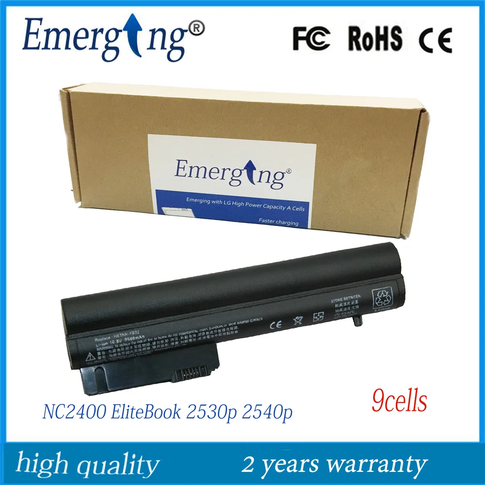 9 ячеек 10 8 В Новый аккумулятор для ноутбука HP 2400 2510p nc2400 EliteBook 2530p 2540P|battery for hp|new laptop