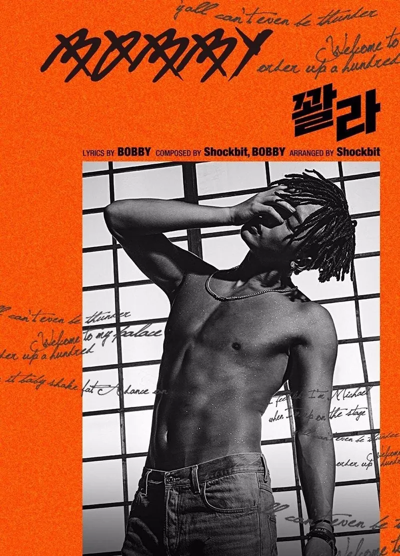 KPOP/Корейская мода; IKON BOBBY SOLO альбом holup; хлопковые толстовки с капюшоном; одежда; пуловеры; толстовка; PT212