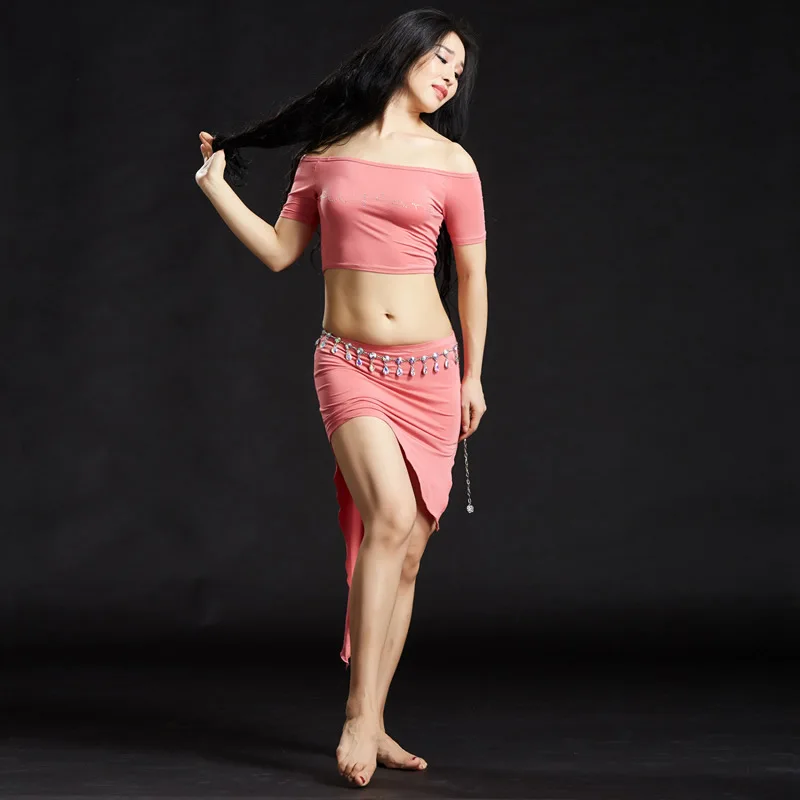 Женский костюм для танца живота из модала восточных танцев тренировочная юбка