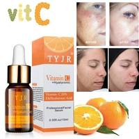 natural 20 vitamin c serum with hyaluronic acid vitamin e best organic anti aging anti wrinkle serum moisturizer for face neck