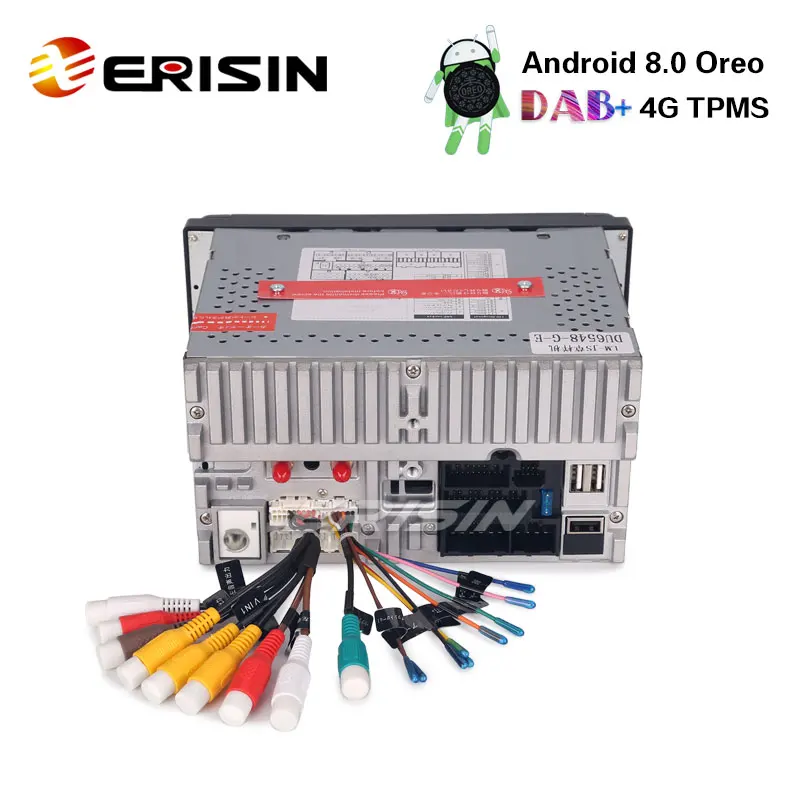 Erisin ES7838C 6 2 &quotавтомобильный радиоприемник dvd-проигрыватель на платформе Андроид 8