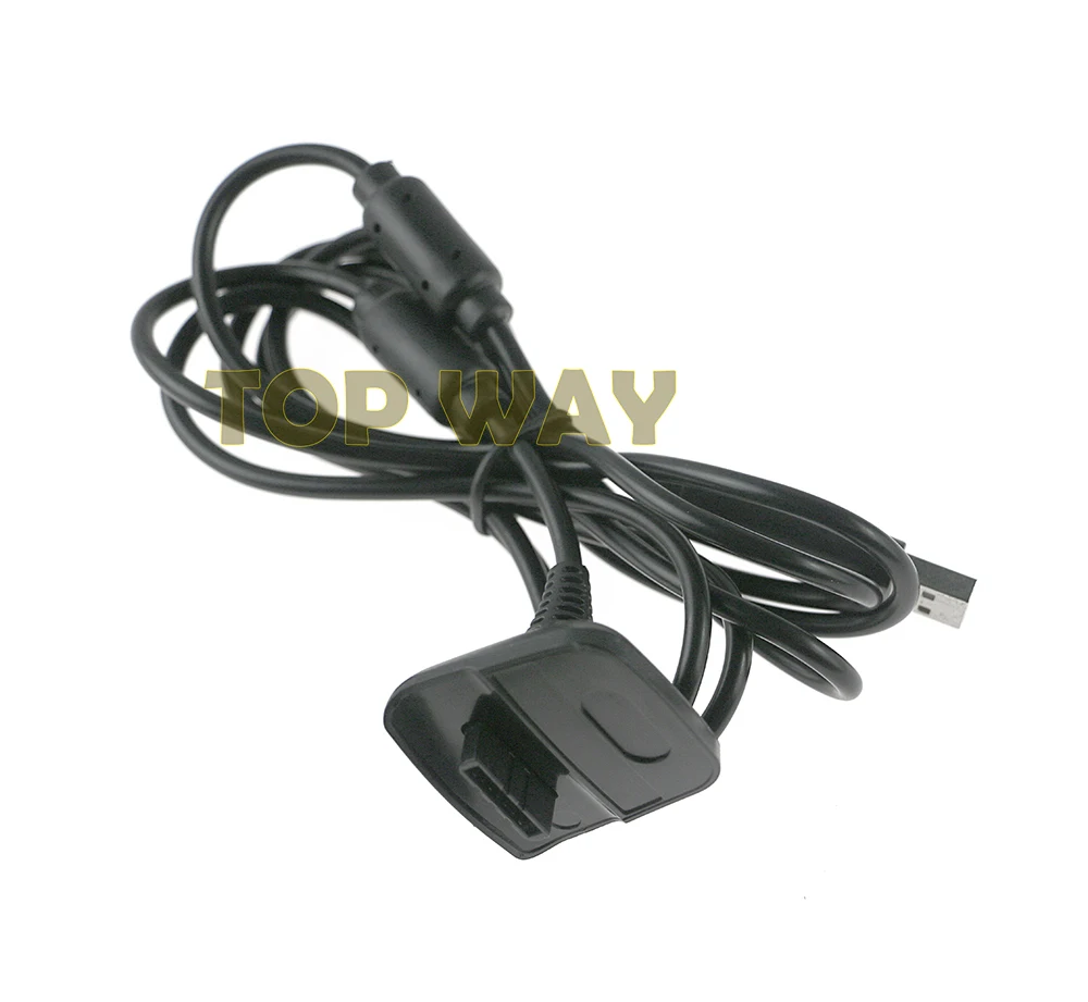 5 шт./лот серый и черный Новый USB кабель для зарядки Xbox360 xbox 360 беспроводной игровой