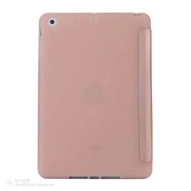 Чехол для iPad Mini 3 2 1 чехол из искусственной кожи силиконовая Мягкая задняя крышка с тройной подставкой Авто спящий смарт-чехол для iPad Mini2 Funda