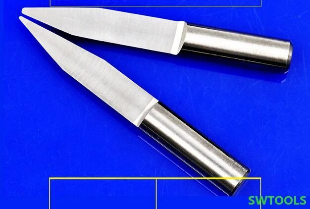 3 шт 6*20*0.2 мм с круглым дном плоским фрезы С ЧПУ tapper ballnose | Инструменты