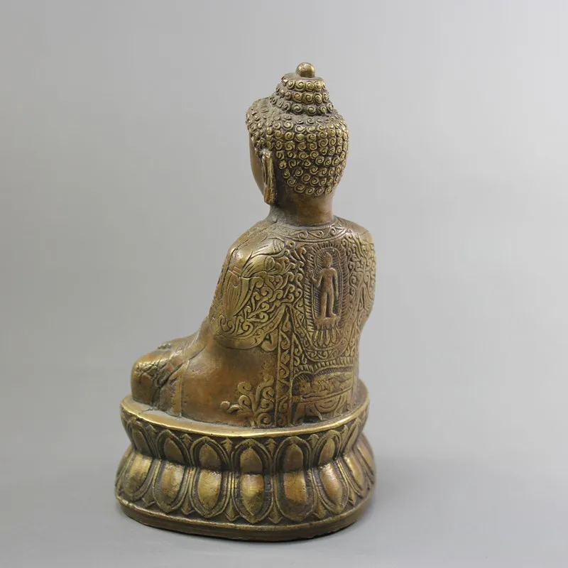 Тибетский буддизм медная статуя Будды Шакьямуни|statue|statues buddha |