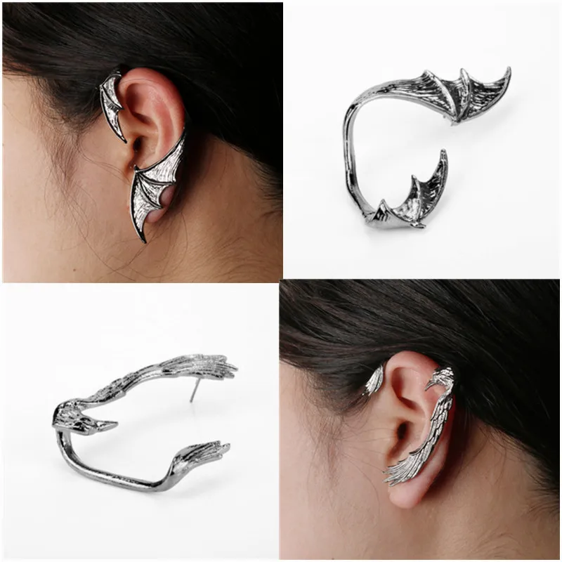 2017 серьги для женщин простые серьги-капли летучая мышь Орел Серьги винтажные