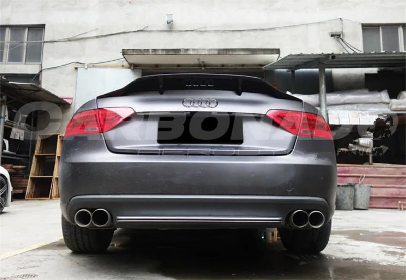 Спойлер из углеродного волокна для Audi A5 S5 RS5 Coupe 2009 2019 высококачественные спойлеры