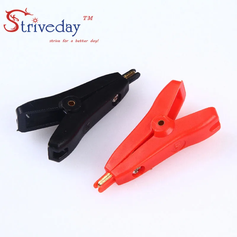 Новинка медный зажим крокодил с покрытием тестовый LCR положительные и