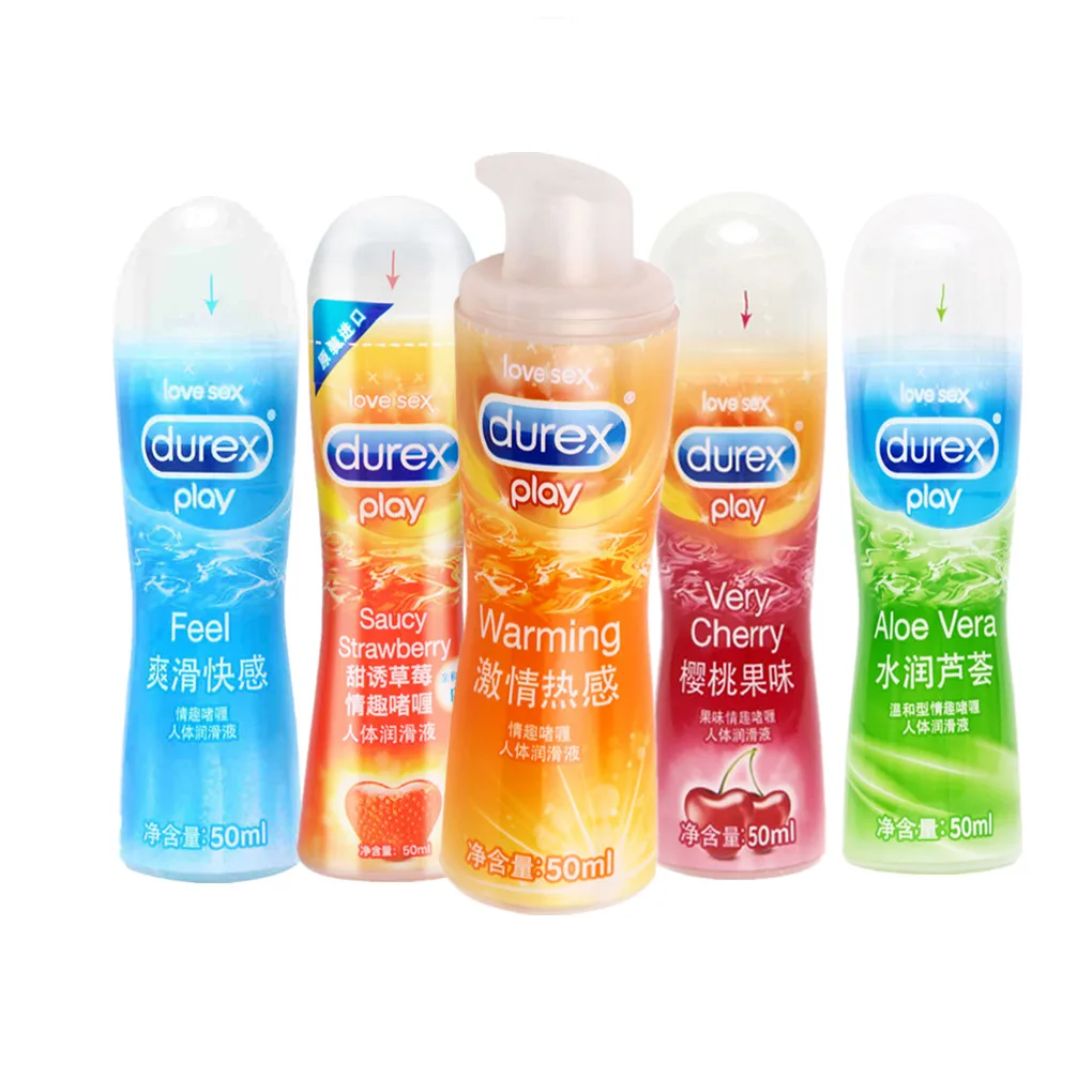 Durex Оригинал 50 мл смазка на водной основе для секса вишня клубника алоэ вера