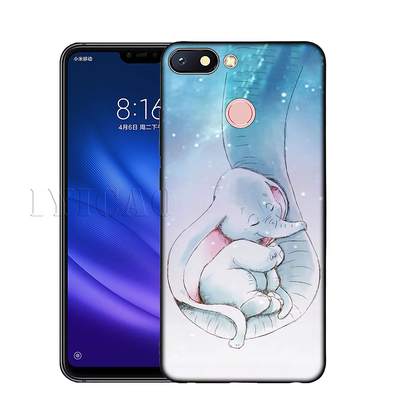 IYICAO Dumbo elephant Soft Silicone Phone Case for Xiaomi Mi 10 9 9T CC9 CC9E 8 SE A3 Pro A1 A2 Lite 6 pocophone f1 mi9 mia2 |