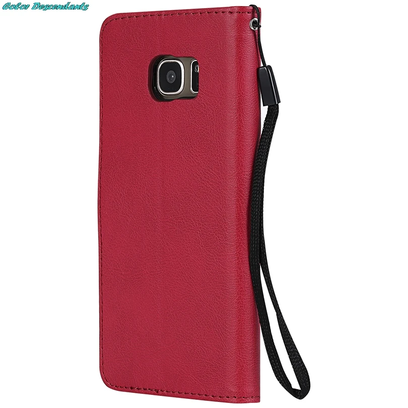 Накладка-бумажник из магнитной кожи для Samsung Galaxy Note 9 с подставкой для телефона, Coque на Galaxy S9 S8 Plus S7 S7edge 8.