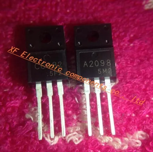 2SA2098 2SC6082 10 шт. A2098 + C6082 TO-220F IC лучшее качество | Электронные компоненты и