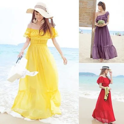 Бесплатная доставка женское милое цельнокроеное платье в богемном стиле с