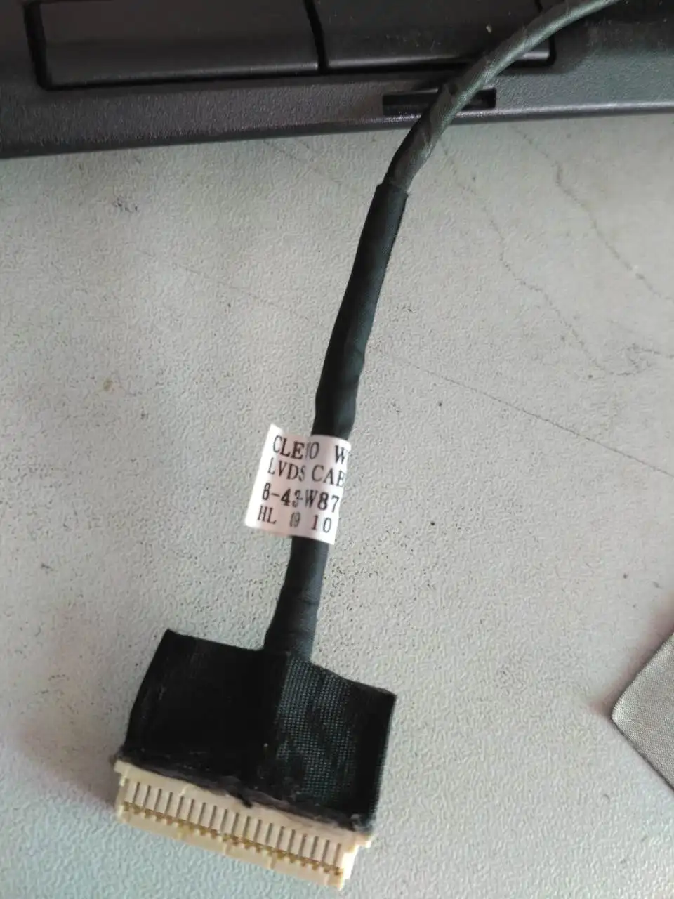 Бесплатная доставка Новый оригинальный кабель CLEVO W870CU LVDS 6 43 W8701 011 A до 20454 40p sh1.0 20*2