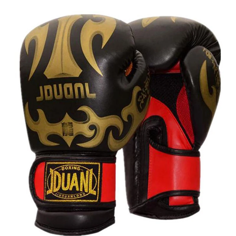 Men Women Dragon Champion Taekwondo Boxing Sanda Training Match MMA Gloves E |