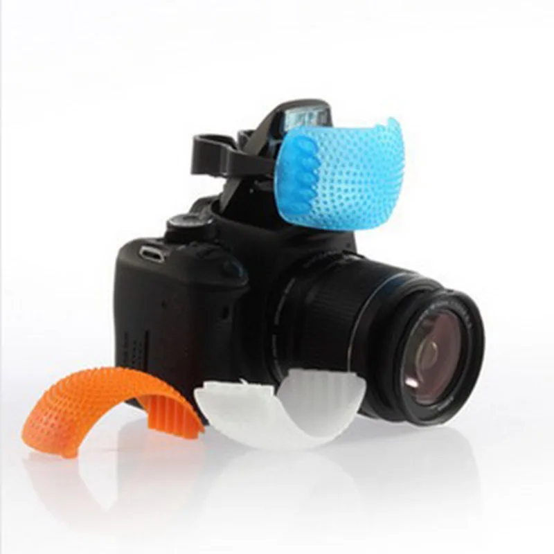 3 цвета POPFlash Софтбокс диффузор для внутренней вспышки Canon Nikon DSLR 500d 600d 70d 80d 60d 50d 5d mark