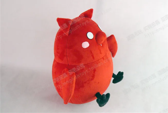 Аниме-игрушка для косплея в виде рыжей летучей мыши 30 см | Тематическая одежда и