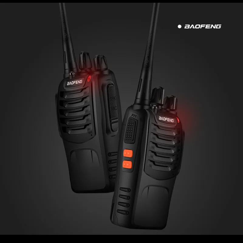 2 шт. BF888S Ручной fm трансивер UHF двухстороннее Радио BF 888S Ham коммуникатор HF cb