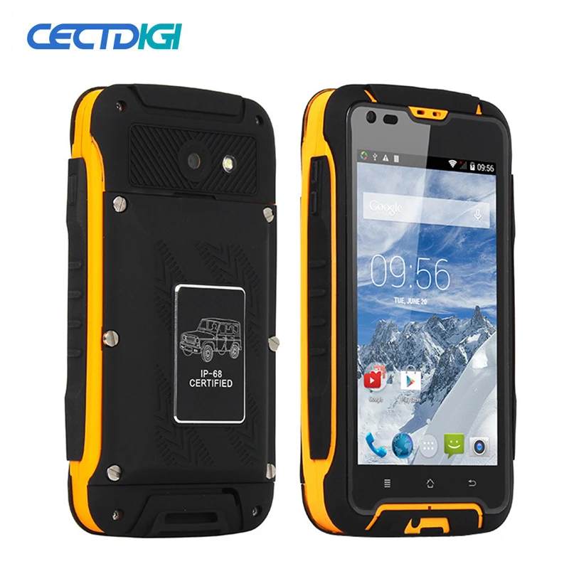 Прочный Cectdigi F605 разблокирована оригинальный смартфон Android 4 MTK6572 двухъядерный 3g
