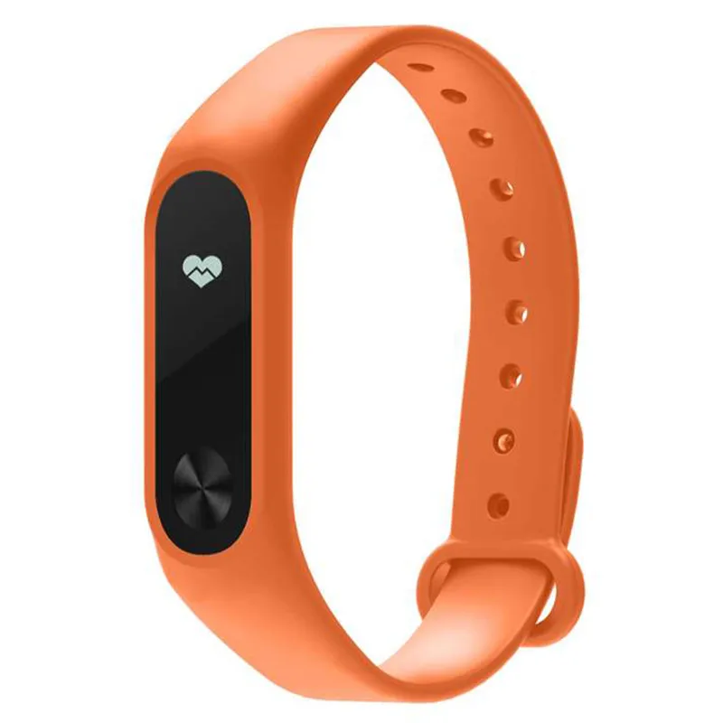 Цветной силиконовый ремешок для браслета Xiaomi Mi Band 2 альтернативный аксессуар Miband