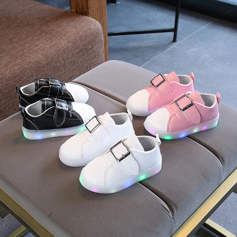 AFDSWG LED flash pink kids girls shoes white child sport casual black led men flashing sneakers glowing | Детская одежда и обувь