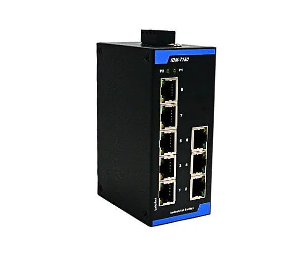 IDM 7180 5 портовый 8 промышленный коммутатор 12 В 24 в начальный уровень 100 м