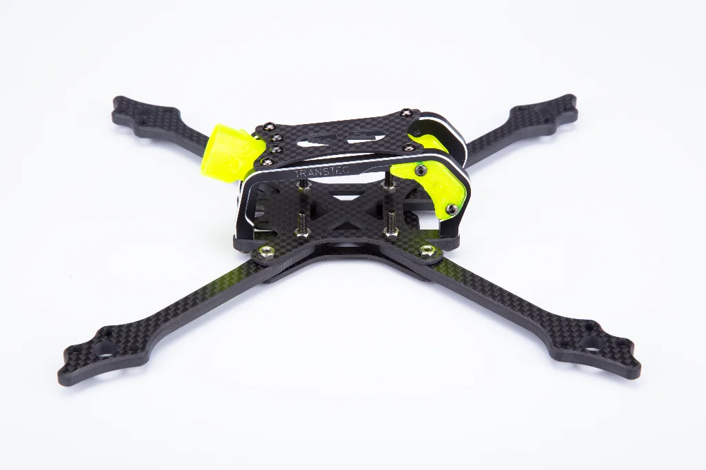 TRANSTEC TransTEC Lightning 2 215 мм FPV Квадрокоптер рама 5 мм Arm 7075 CNC Комплект из углеродного волокна для рамы для t-мотор F40 PRO III мотор