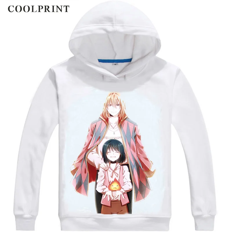 Толстовки Howl's с изображением движущегося замка толстовка капюшоном в разных