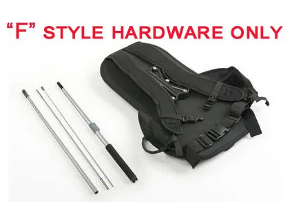 F style hardware Каплевидный, перьевой, прямой Летающий рюкзак флаг баннер стенд для рекламы продвижение празднования события, персонализированная печать - Цвет: F style hardware