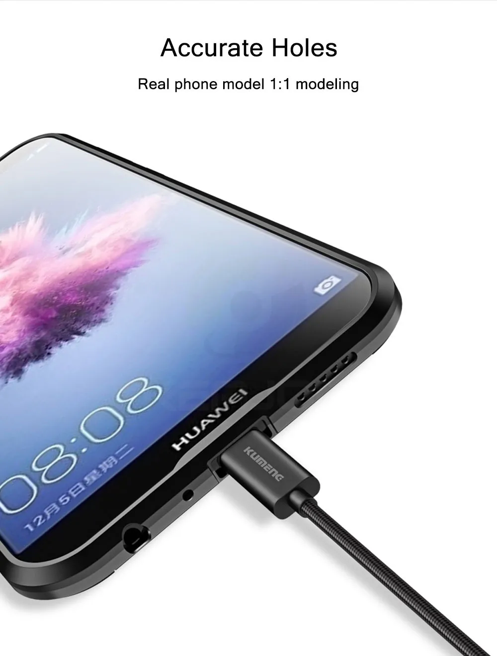 Чехол для huawei P Smart, противоударный чехол из ТПУ+ поликарбоната, жесткий пластик с подставкой, двойная гибридная задняя крышка для huawei P Smart, чехол
